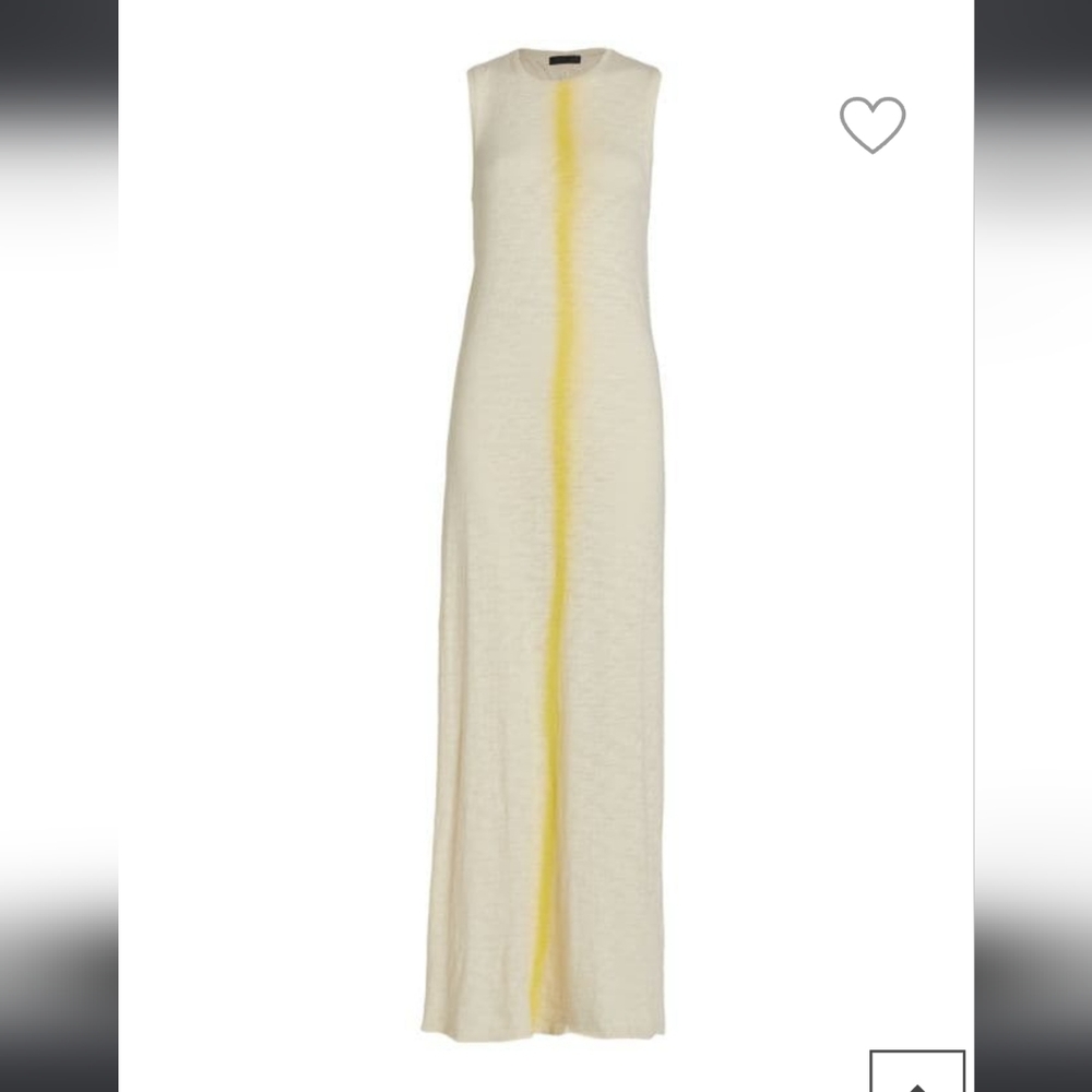 ATM Sleevless Spray Painted Jersey Maxi Dress - Picture 10 of 15